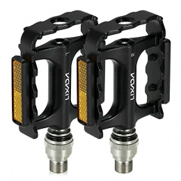 Lixada Spares Lixada Bike Pedal, Mountain Bicycle Pedals Quick Release Pedals MTB Cycling Platform Pedal with Pedal Extender Adapter