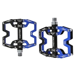 LIZHOUMIL Spares LIZHOUMIL 1 Pair Of Bicycle Pedals Aluminum Alloy Ultra-light Cross-border Mountain Bike Pedals mz-y08 black blue