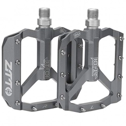 LLF Mountain Bike Pedal LLF 1Pair Of Bike Pedal, Bicycle Foot Rest, Mountain Bike Pedals Aluminum Alloy Bicycle Bearing Foot Rest Cycling Parts Silver