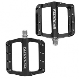LLF Spares LLF Lightweight Bicycle Pedals, Aluminum Alloy Mountain Bike Pedals Lightweight Flat Bicycle Pedal Sets Bike Pedals Black
