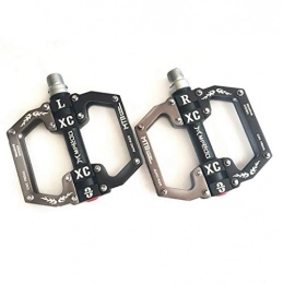 LLZYL Spares LLZYL Ultra-light self-propelled pedals - mountain bike bearing pedals ultra-light titanium alloy anti-skid, shaft material chrome molybdenum steel durable, colorful, Green