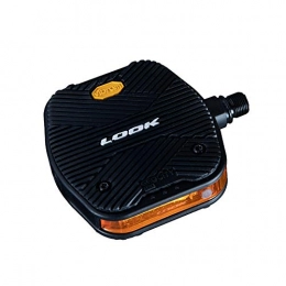 Look Spares LOOK Cycle - Geo City Vision Grip Bicycle Pedals - Flat Pedals - 4 LED Lights - Slip-Proof Safety - Innovative Activ Grip Rubber - Premium Urban Bike Pedal
