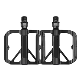 Luckxing 5 Pcs Pedals for Bicycles,Universal Aluminum Alloy 9/16 Inch Mountain Bike Pedals - Adult Replacement Bike Platform Flat Pedal for Road Mountain BMX Bike