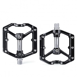Lwieui Mountain Bike Pedal Lwieui Bike Pedals Bicycle Pedals Aluminum Pedal for Bikes Parts Sealed Bearing Bike Pedals Pedals (Color : Silver, Size : 10.5x10.4x2.3cm)