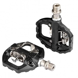 Lwieui Spares Lwieui Bike Pedals Bike Self-locking Pedal Nylon Clipless Bike Bicycle Pedal Bicycle Parts Pedals (Color : Black, Size : 75.x6.5cm)