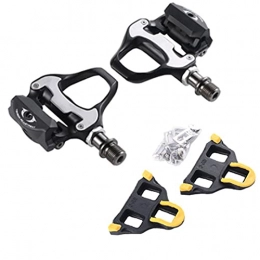 Lwieui Spares Lwieui Bike Pedals Road Bike Pedals Is Suitable for Bike Pedal with Cleats Bike Pedal Bicycle Accessories Pedals (Color : Black, Size : One size)