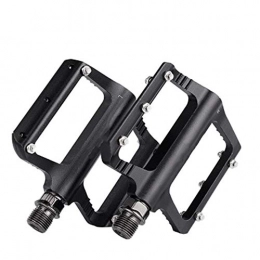 Lwieui Spares Lwieui Bike Pedals Road Cycling Bicycle Pedals Lightweight Fiber Mountain Bike Pedals Pedals (Color : Black, Size : 100x85x15mm)