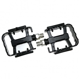 LXQLLJJD Spares LXQLLJJD Non-slip General Mountain Bike Pedal with Side Reflective Belt, Ultra-light Steel Shaft, Sturdy and Durable Bicycle Platform Pedal for Mountain Road Bikes