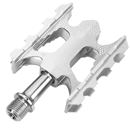 LYTDMSKY Spares LYTDMSKY Mountain Bike Pedals, Bicycle 3 Bearing Aluminum Alloy Pedal Durable Lightweight Platform for Road Mountain BMX MTB Bike (titanium)