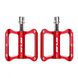LYY Spares LYY Bicycle Cycling Bike Pedals, New Aluminum Antiskid Durable Mountain Bike Pedals Road Bike Hybrid Pedals with Ultra du / Sealed Cartridge Bearing, B