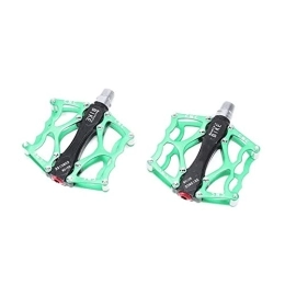 MACIMO Mountain Bike Pedal MACIMO Mountain Bike Aluminum Alloy Bearing Pedal Non-Slip Quick Release Road Bicycle Pedal Riding Accessories (Color : Green)