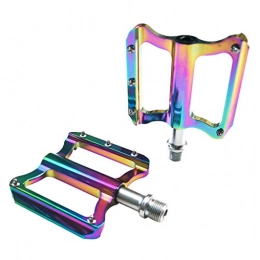 MagiDeal Mountain Bike Pedal MagiDeal Bike Pedals High Strength Mountain Pedal Sets With Sealed Bearings - Multicolor