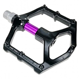 XIAOSICHUAN Spares Magnesium Alloy Bearing Pedals Mountain Bike Pedal Bicycle Pedals Flat Pedal Comfortable Bearing Palin Pedal Bicycle Pedal (purple)