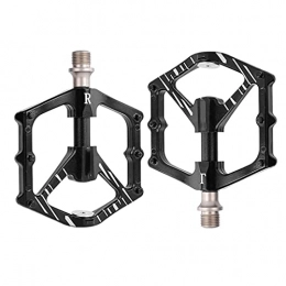 STTGD Spares Magnet Pedals, 3-Pilin Mountain Bike Pedals, Non-Slip Chrome-Molybdenum Steel Bearing Pedals for Road Bikes, with Hollow and Lightweight, can Widen the Tread