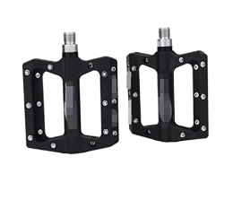 maoping Spares maoping DONG store Bicycle Pedals Nylon Fiber Ultra-light Mountain Bike Pedal 4 Colors Big Foot Road Bike Bearing Pedals Cycling Parts (Color : Black)