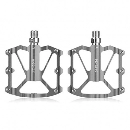matago Mountain Bike Pedal matago Bike Pedals With 12 Cleats Abrasion Resistance Bicycle Platform Flat Alloy Pedals For Mountain Bike