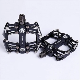 MCYAW Mountain Bike Pedal MCYAW Bearing Aluminum Alloy Bicycle Flat Pedal Durable Mountain Road Durable Foot Pedal Non Slip MTB Cycling Parts Bike Accessories Non-slip (Color : As shown)