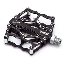 MEETLOCKS Spares MEETLOCKS Bike Pedal, CNC Machined Aluminum Alloy Body Sealed bearings, MTB BMX Cycling Bicycle Pedals 9 / 16" Cr-Mo Spindle