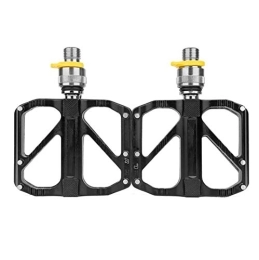 ZLGYH Spares Metal Bicycle Pedals, Aluminium Mountain Bike Pedals with Ultra Light Antiskid Sealed Bearing Pedal for 9 / 16 Inch Road Bikes