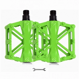 MIAO Ultra-Light Aluminum Alloy Bicycle Pedal Mountain Bike Ride Equipment, green