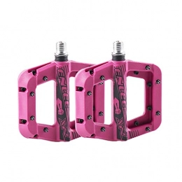 Midday Mountain Bike Pedal midday Mountain bike nylon fiber bearing pedals, bearing pedals, non-slip pedals