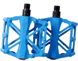 MIHOTA Spares MIHOTA Pedals, Mountain Bike Pedals MTB Pedals Bicycle Flat Pedals Aluminum Sealed Bearing Lightweight Platform for Road Mountain BMX MTB Bike, Green (Color : Blu)