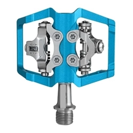 MINGYUAN Spares MINGYUAN Z shuiping Compatible With MTB Cycling Mountain Bike Pedals Ultralight 6061 CNC Aluminum Bearing Bicycle Pedal Z shuiping (Color : Sky blue)