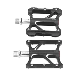 minifinker Spares minifinker Bicycle Platform Flat Pedals, Universal Threaded Port Bicycle Flat Pedals for Mountain Road Bike