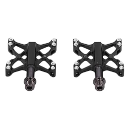 minifinker Spares minifinker Non‑Slip Bike Pedals, Easy To Install Bicycle Flat Pedals with Strong Grip for Most Bicycle for Mountain Road Bike
