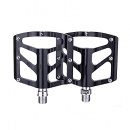 Miouldram Spares Miouldram Bike Pedals, Anti Slip Durable Mountain Bike Flat Pedals, Sturdy Hybrid Pedals for Ultralight MTB / BMX / Bicycle / Cycling Road Bike