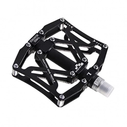 MiOYOOW Mountain Bike Pedal MiOYOOW Bicycle Platform Pedals, Bicycle Flat Pedals Lightweight Bike Bearing Pedals for 9 / 16 Inch Axle Mountain Bike Road Bike