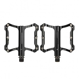 MMFHG Spares MMFHG Bicycle pedal Aluminum Bike Pedals For Mtb Non-Slip Bicycle Pedal Cnc Sealed Bearing Flat Platform Antiskid Cycling Pedal Riding Bike Part