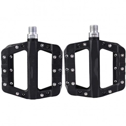 MMFHG Spares MMFHG Bicycle pedal Bicycle Pedal Nylon Carbon Fiber Ultralight Wide Bearing Pedal Flat Platform Pedals Mtb Road Bike Pedal Bike Parts