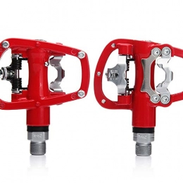 MMFHG Spares MMFHG Bicycle pedal Mtb Mountain Bike Clipless Pedals With Cleats Compatible Bicycle Aluminum Alloy Self-Locking Pedal