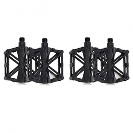 Mogzank Spares Mogzank 2 Pairs Bike Pedal, Non-Slip Mountain Bicycle Pedals with Anti-Skid Pins, Bearing Bicycle Pedals for BMX Cycle Bikes