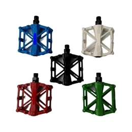 JEMETA Spares Mountain Bike Non-slip Pedals All Aluminum Alloy Pedals Bicycle Pedals Bicycle Aluminum Pedals Pedals replace (Color : Red, Size : No standard)