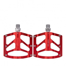 Aquila Spares Mountain Bike Pedal Aluminum Alloy 3 Palin Bearing Pedal Pedal Cycling Accessories Bicycle Pedal Mountain Bike Replacement Accesories ( Color : Red )