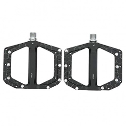 FEBT Spares Mountain Bike Pedal, Double‑Sided Non‑Slip Nails About 120MM / 4.7"Bicycle Platform Flat Pedals, CNC Machined Pedal for Mountain Bike, Road Bike and Folding Bike