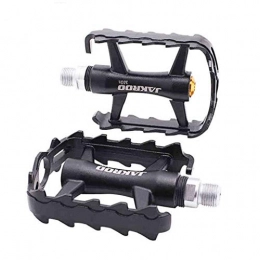 AHWZ Spares Mountain Bike Pedal Palin Anti-Skid Pedal Aluminum Pedal Bicycle Riding Accessories Sealed Bearing Damping Pedal 7.2 * 9.2Cm Black Pair