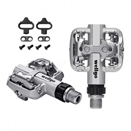 Pvnoocy Mountain Bike Pedal Mountain Bike Pedals, 1 Pair Road Bike Pedals Non-Slip 9 / 16 Inch Bicycle Platform Flat Pedals for Road Mountain BMX MTB Bike