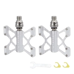 Lioaeust Spares Mountain Bike Pedals, 14mm Quick Release Pedal Widened Non-Slip Ultralight Aluminum Alloy Du Sealed Bearing For Mountain Bike(D)