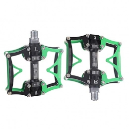 AWYJ Spares Mountain Bike Pedals Aluminum Alloy Bike Bicycle Pedal Ultralight Professional 3 Bearing Mountain Bike Pedal Anti-slip Bicycle Pedal