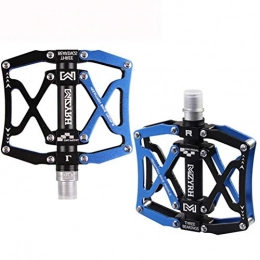SYH Spares Mountain Bike Pedals, Aluminum Alloy Slip Is Not Easy To Fade / Lengthen The Head Slip / Grip Firmly, Mountain Bike, Blue