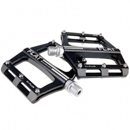 HBRT Mountain Bike Pedal Mountain Bike Pedals Axis Chrome Molybdenum Steel Higher Strength Double DU Design Not Easy Damage Wide Platform Riding Safer