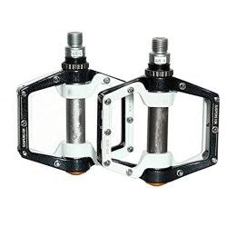 ZWEBY Spares Mountain Bike Pedals Bicycle Pedal Bike Pedal Flat Sealed Bearing Pedals Cycling Anti-Slip (Color : Noir, Size : 12.5x10x3.5cm)