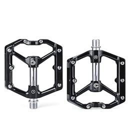 SINKOV Mountain Bike Pedal Mountain Bike Pedals Bicycle Pedals Aluminum Pedal For Bikes Parts Sealed Bearing Bike Pedals (Color : Silver, Size : 10.5x10.4x2.3cm)