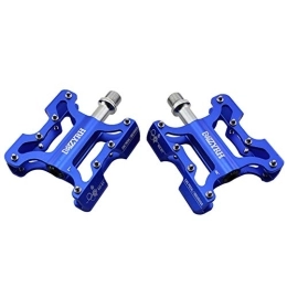 zhppac Mountain Bike Pedal Mountain Bike Pedals Bike Pedals Flat Pedals Cycling Accessories Bicycle Accessories Bike Accesories Mountain Bike Accessories Bike Accessories blue, free size