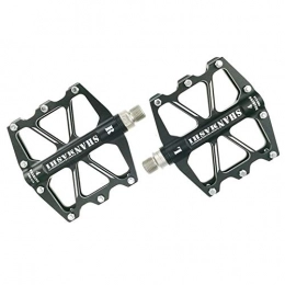 penghh Mountain Bike Pedal Mountain Bike Pedals Bike Peddles Cycling Accessories Aluminum Alloy Bicycle Pedals Bicycle Pedal With Cleats black, free size