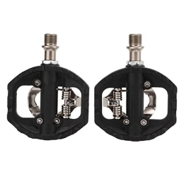 Cait Spares Mountain Bike Pedals, Dual Sided Platform Pedals Flexible Multi Use with Cleats for Road Bike