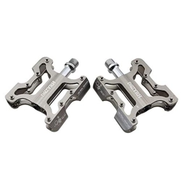 OVsler Spares Mountain Bike Pedals Mtb Pedals Bmx Pedals Flat Pedals Bicycle Accessories Bicycle Pedals Bike Accessories Cycling Accessories titanium, free size